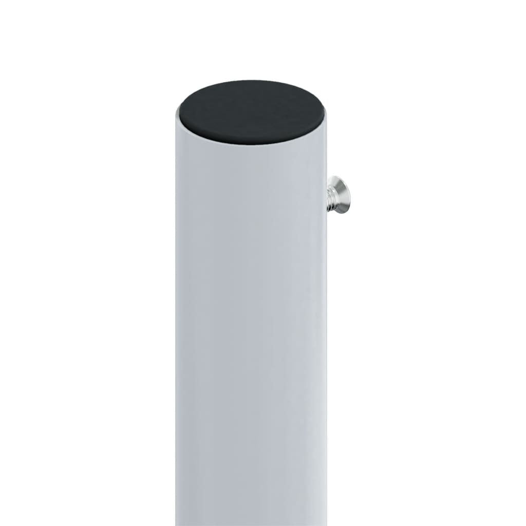 Retractable Side Awning Anthracite 63"x472.4