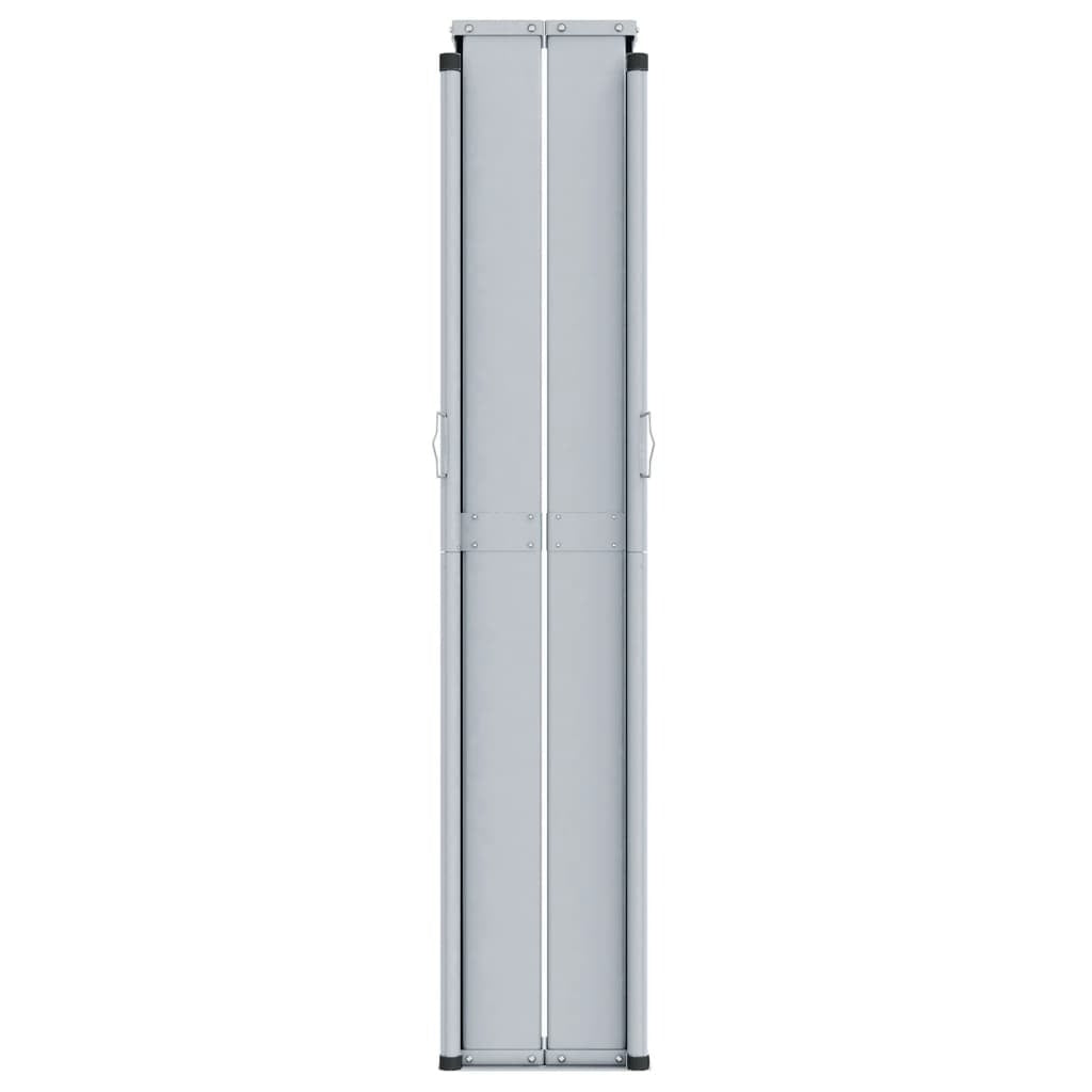 Retractable Side Awning Anthracite 63"x472.4