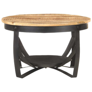 Coffee Table 26.8"x16.9" Rough Mango Wood