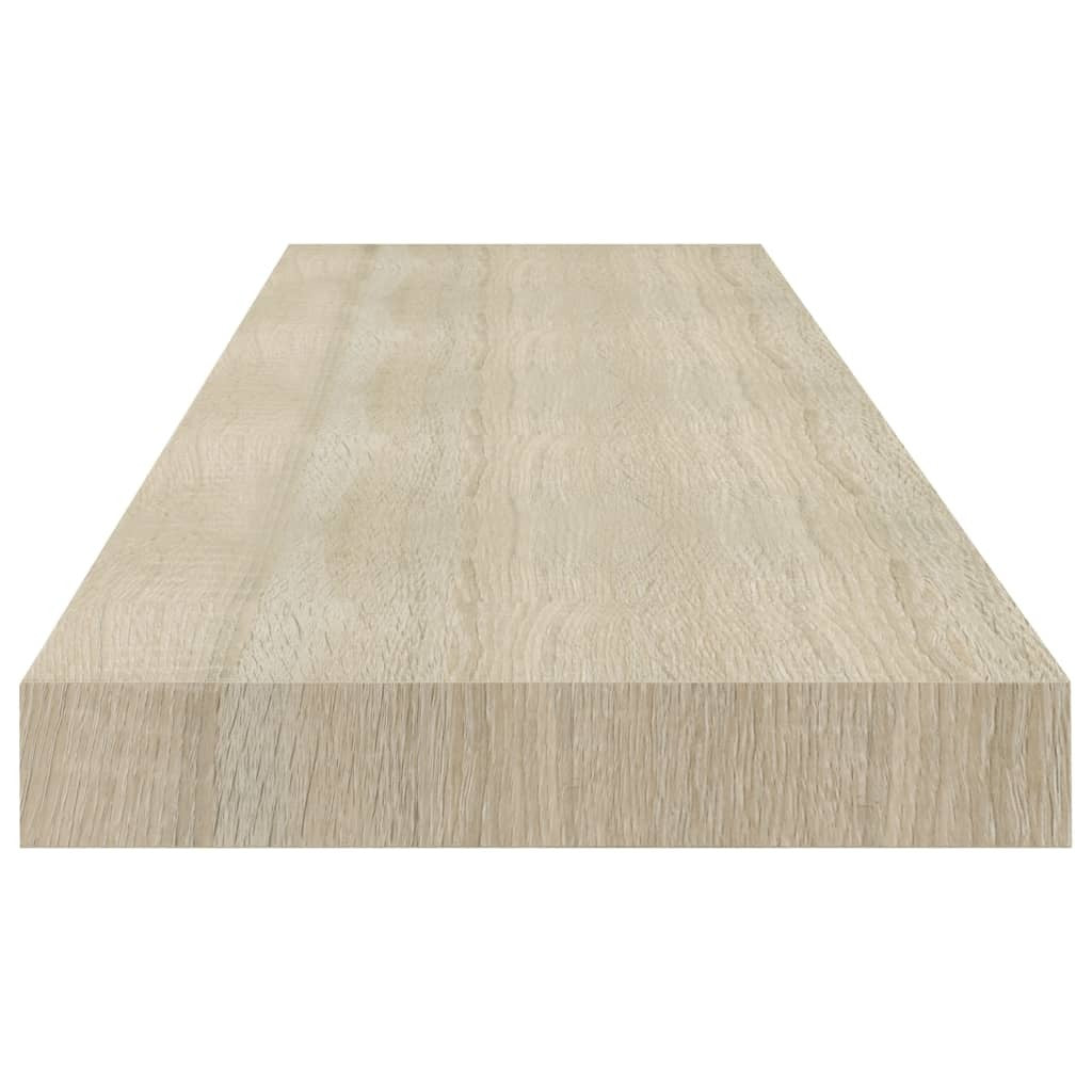Floating Wall Shelf Oak 35.4"x9.3"x1.5" MDF