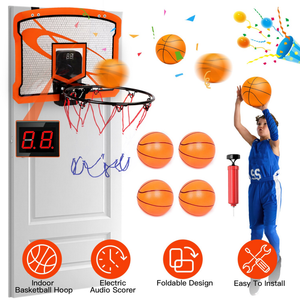 Indoor Mini Basketball Hoop Set — Team Sports