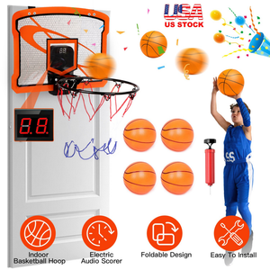 Indoor Mini Basketball Hoop Set — Team Sports