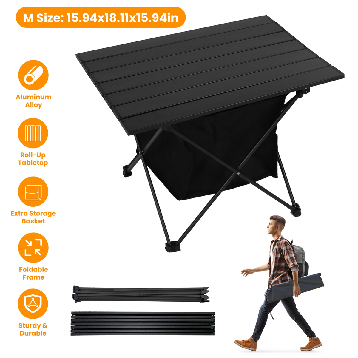 Foldable Camping Table — Outdoor Recreation