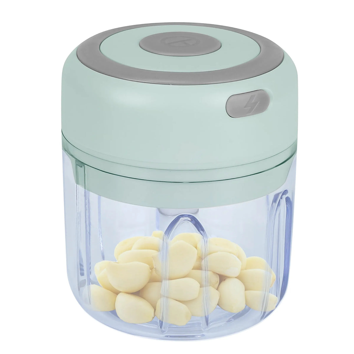 Mini Electric Garlic Chopper 8.45OZ Cordless Garlic Mincer Food