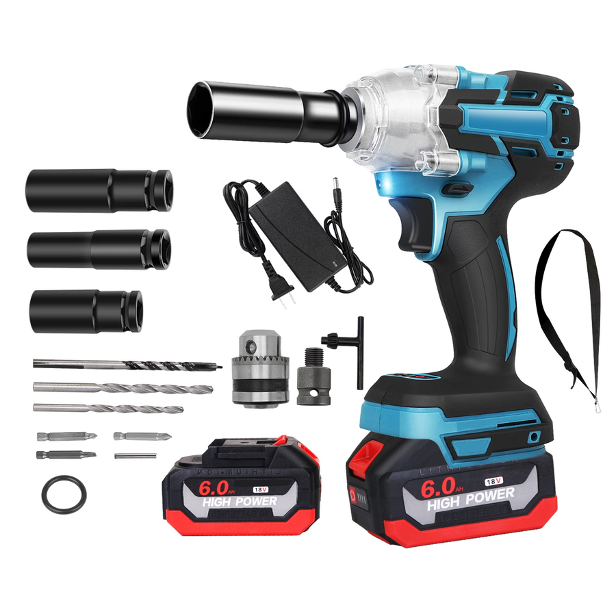 3-in-1 Cordless Impact Wrench, Drill & Screwdriver – view 1