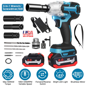 3-in-1 Cordless Impact Wrench, Drill & Screwdriver – view 5