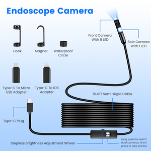 1920P HD Waterproof Inspection Borescope – view 6