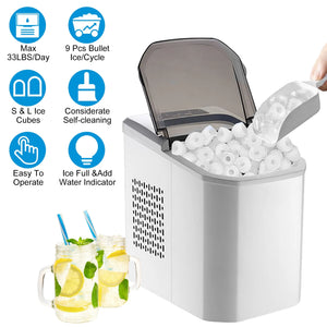 Electric Countertop Ice Maker