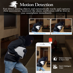 720p Wi-Fi IP Security Camera with Two-Way Audio — view 4
