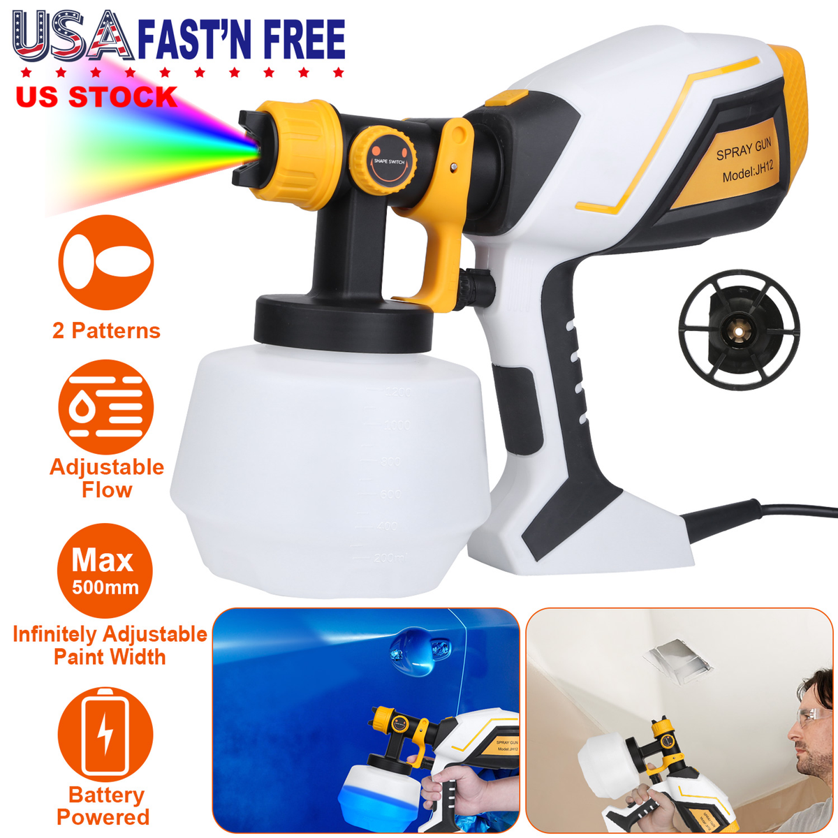 Electric HVLP Paint Sprayer – view 5