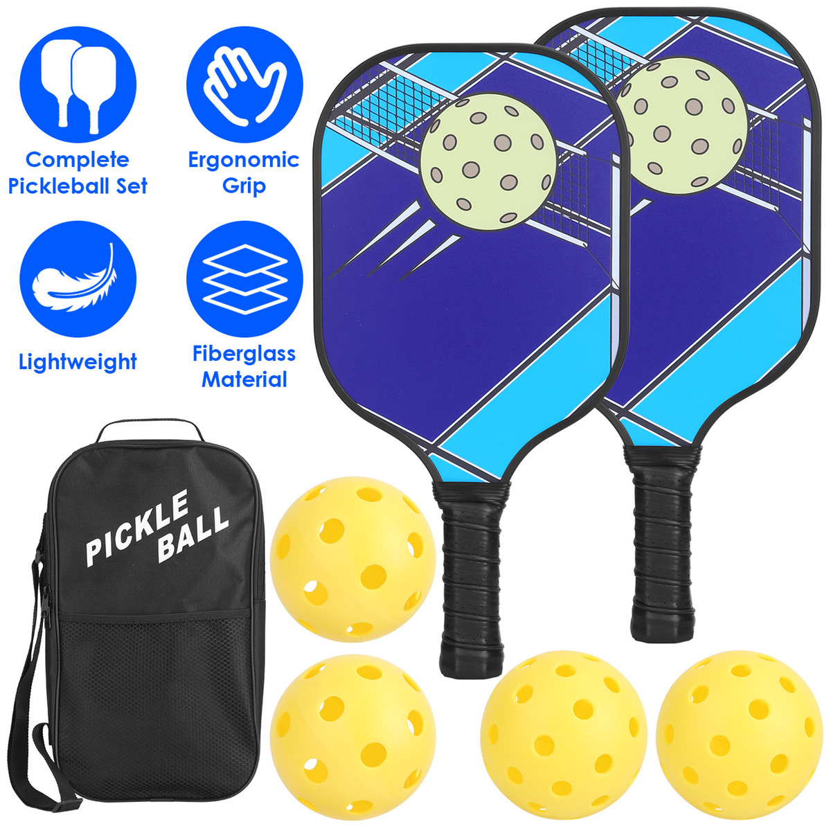 Pickleball Set — Outdoor Games