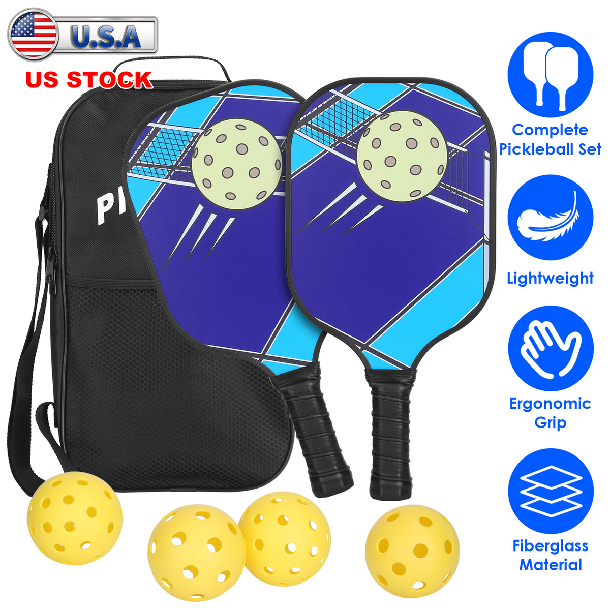 Pickleball Set — Outdoor Games