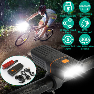 Super Bright Bike Light Set — Cycling