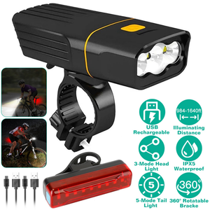 Super Bright Bike Light Set — Cycling