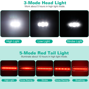 Super Bright Bike Light Set — Cycling