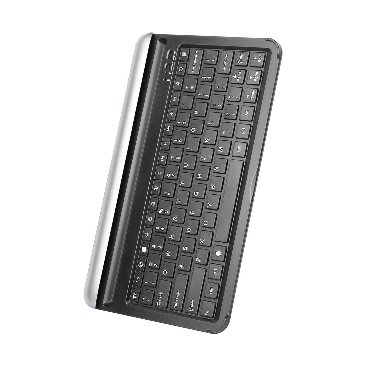 Ultra-Portable Wireless Keyboard with Tablet Stand — view 2