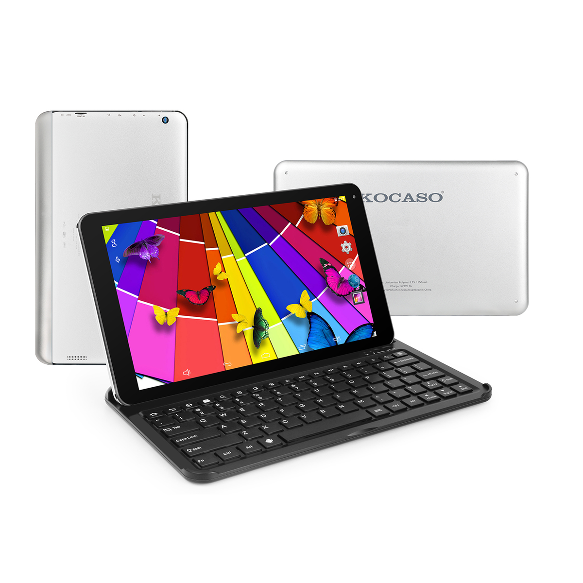 Ultra-Portable Wireless Keyboard with Tablet Stand — view 4