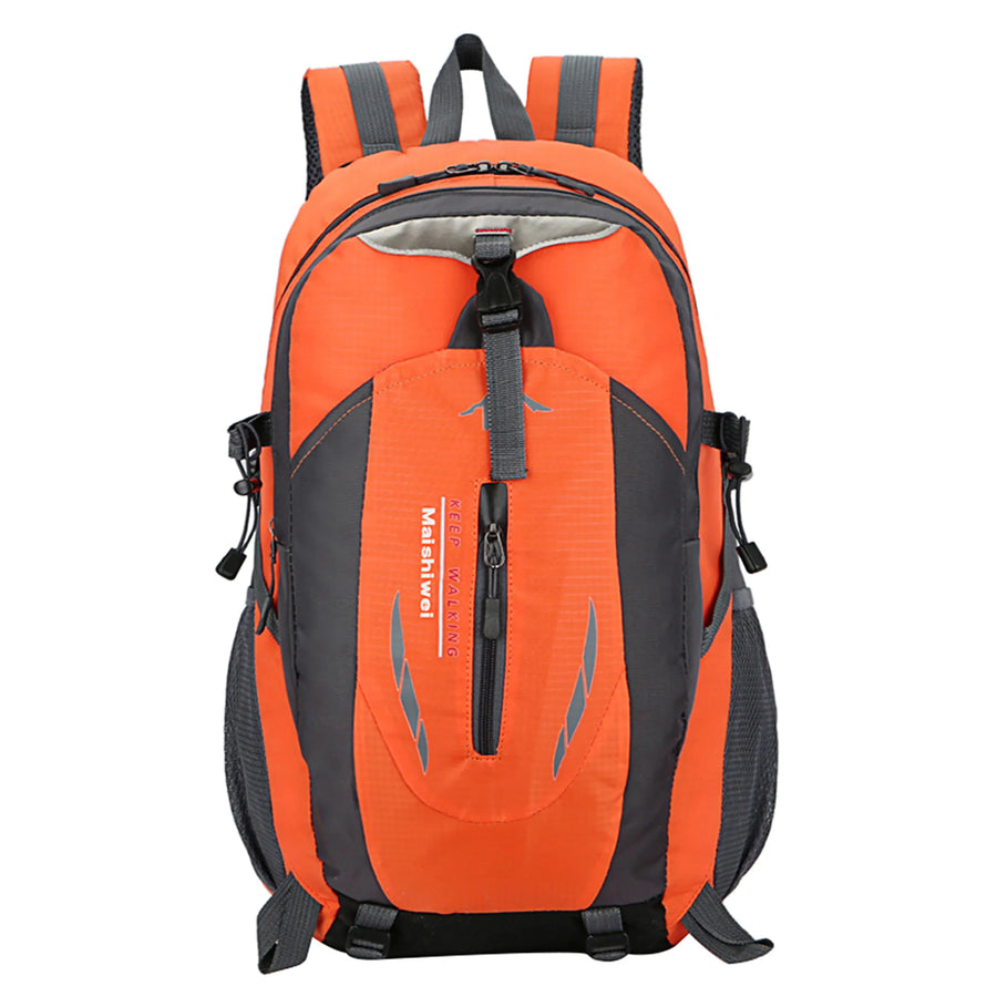 36L Outdoor Backpack Waterproof Daypack Travel - Orange 1