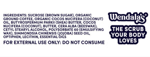 Body Scrub-Coffee Brown Sugar Vanilla
