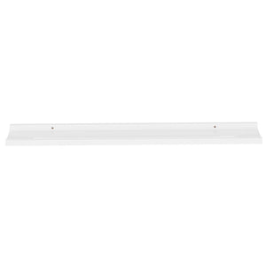 Wall Shelves 2 pcs White 39.4"x3.5"x1.2