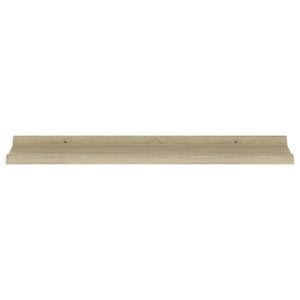 Wall Shelves 4 pcs Sonoma Oak 31.5"x3.5"x1.2