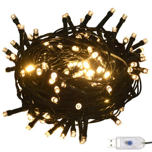 60 Piece Christmas Ball Set with Peak and 150 LEDs Rose Gold