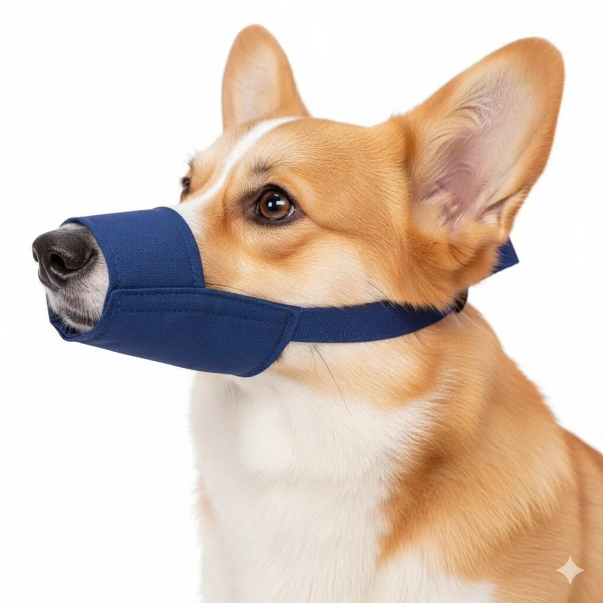 10 Pack Quick Muzzle for Dogs - Blue XL 1