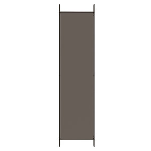 5-Panel Room Divider Anthracite 98.4"x78.7" Fabric