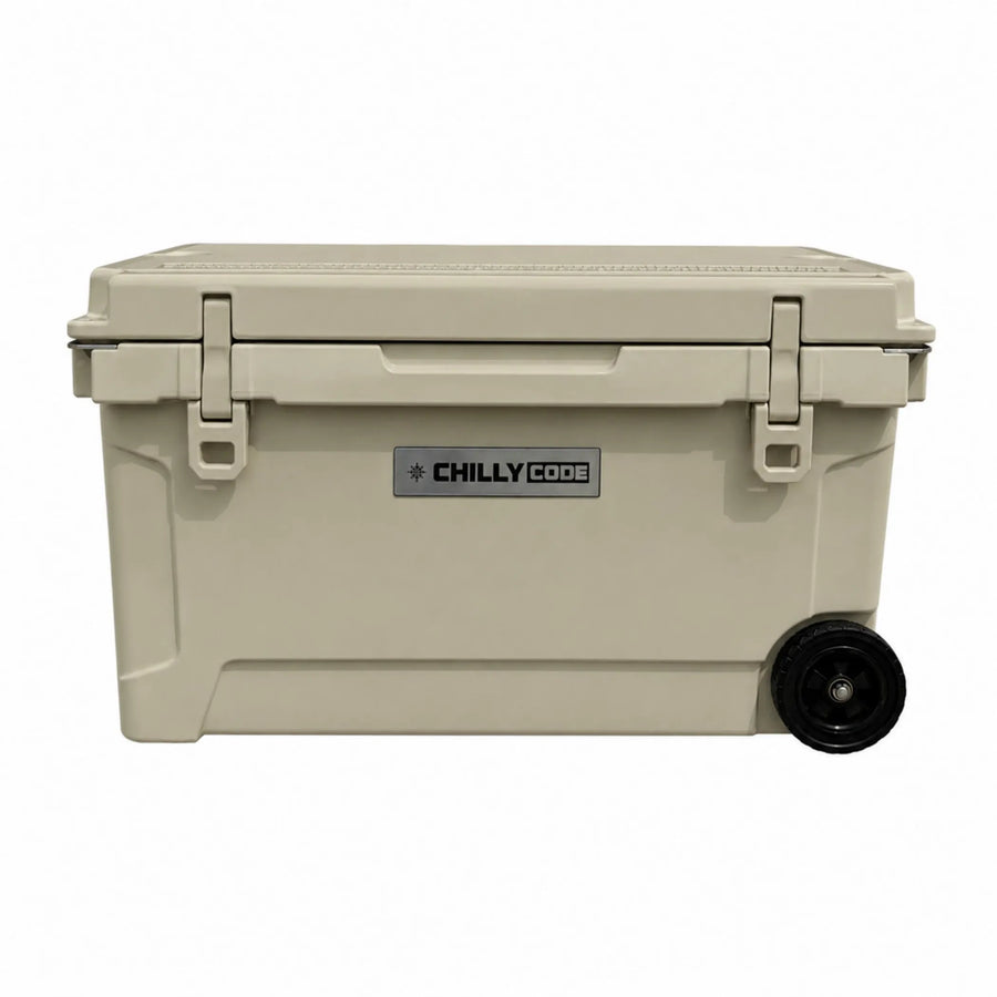 110-Quart Rolling Cooler - 1 Tan