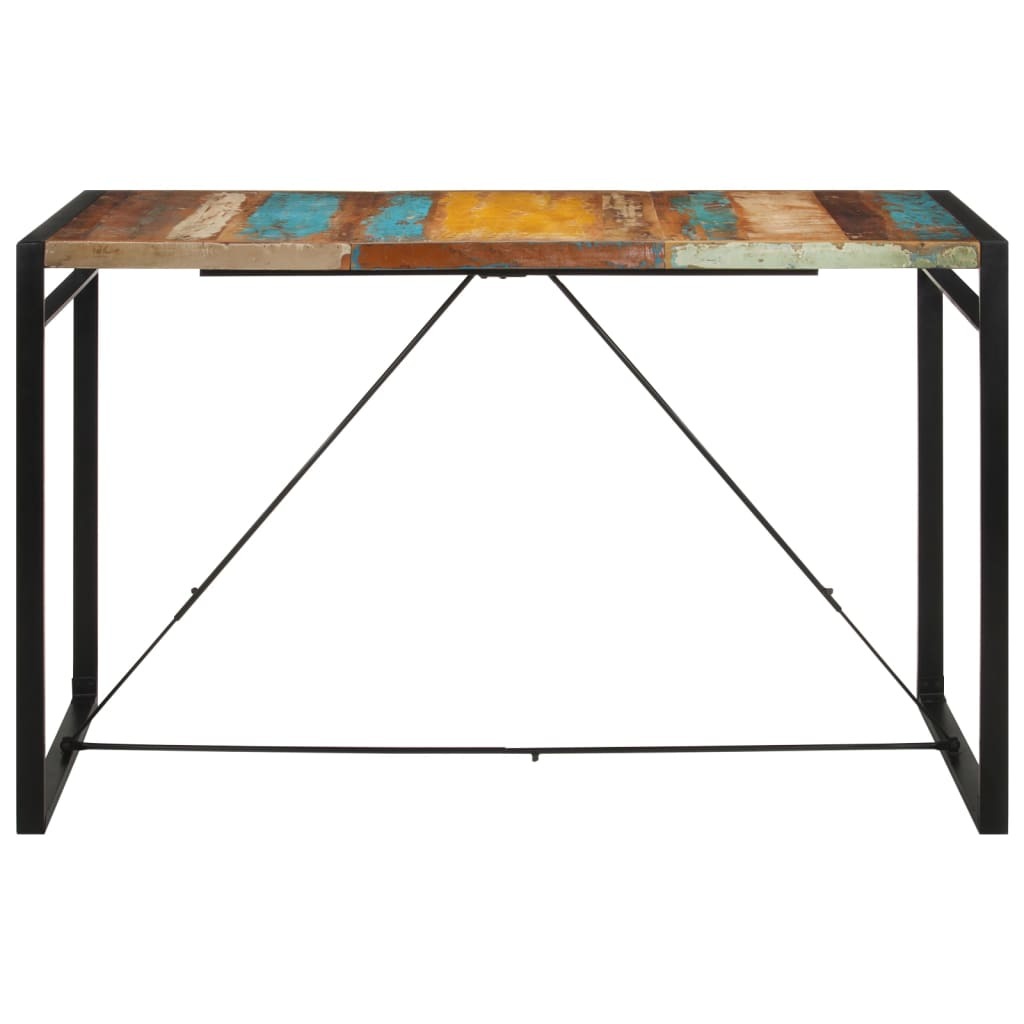 Bar Table 68.9"x35.4"x43.3" Solid Wood Reclaimed