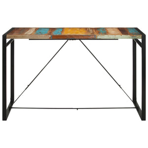 Bar Table 68.9"x35.4"x43.3" Solid Wood Reclaimed