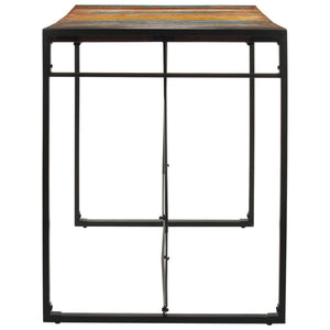 Bar Table 68.9"x35.4"x43.3" Solid Wood Reclaimed