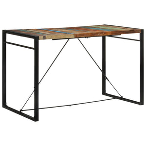 Bar Table 68.9"x35.4"x43.3" Solid Wood Reclaimed