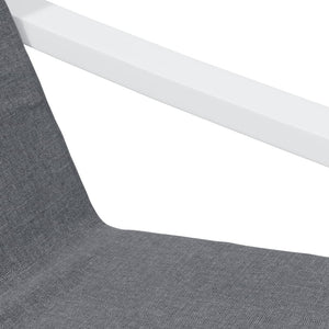 Relaxing Chair Dark Gray Fabric