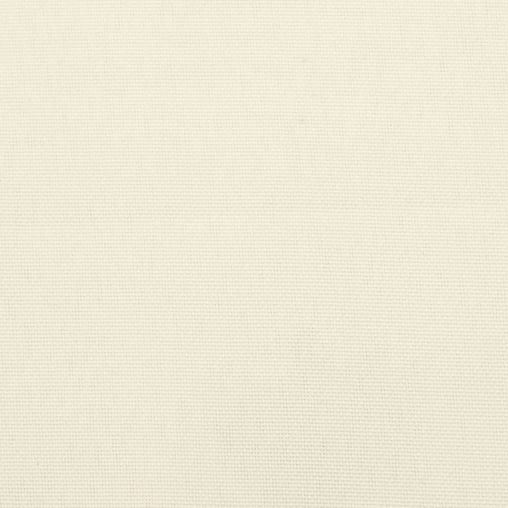 Sun Lounger Cushion Cream 70.9"x23.6"x1.6" Oxford Fabric