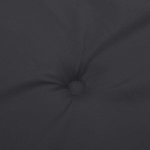Highback Chair Cushions 4 pcs Black Oxford Fabric