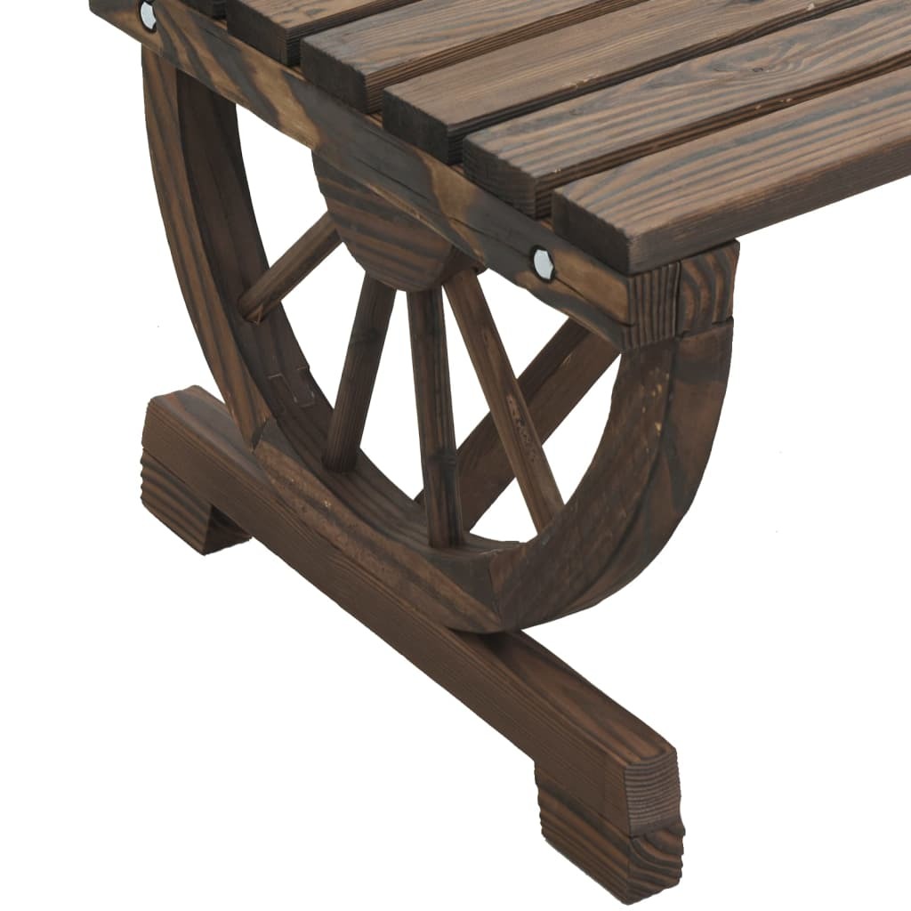 2 Piece Patio Lounge Set Solid Wood Fir