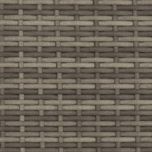 Patio Sofa 2-Seater with Stools Gray Poly Rattan