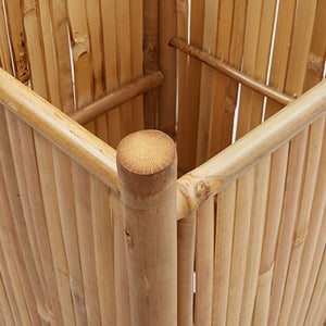 Planter 15.7"x15.7"x31.5" Bamboo