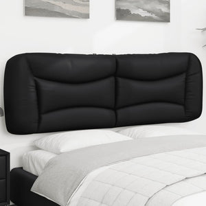 Headboard Cushion "Hvar" Black 59.8" Faux Leather