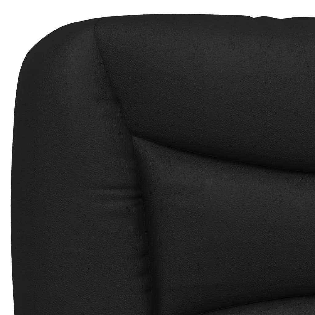 Headboard Cushion "Hvar" Black 59.8" Faux Leather