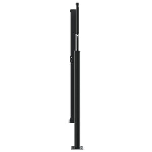 Retractable Side Awning Anthracite 55.1"x236.2