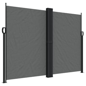 Retractable Side Awning Anthracite 70.9"x393.7