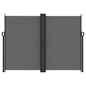 Retractable Side Awning Anthracite 70.9"x393.7