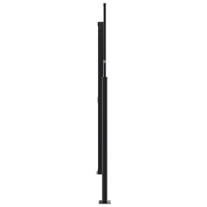Retractable Side Awning Anthracite 63"x472.4