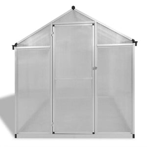 Reinforced Aluminum Greenhouse with Base Frame 49.5ft