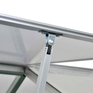 Reinforced Aluminum Greenhouse with Base Frame 49.5ft