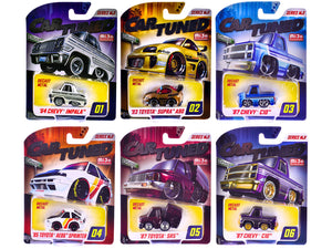 Mijo Exclusives Series MJ1 Set of 6 Pieces Diecast Model Cars by CarTuned