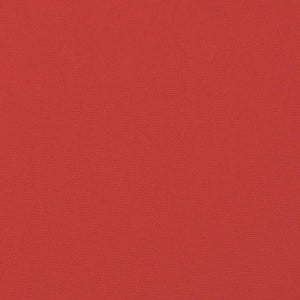 Garden Highback Chair Cushions 4 pcs Red 47.2"x19.7"x1.2" Fabric