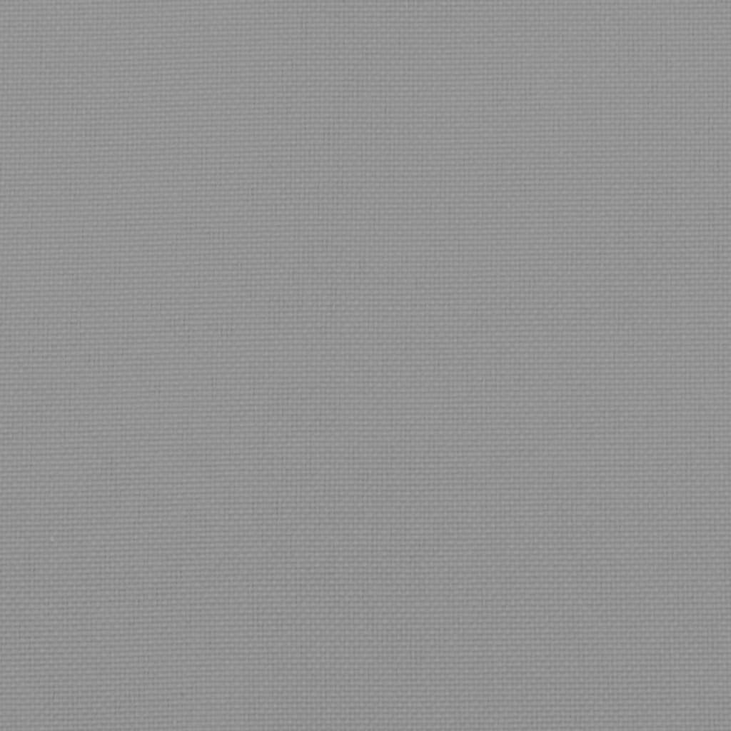Garden Bench Cushion Gray 70.9"x19.7"x1.2" Oxford Fabric